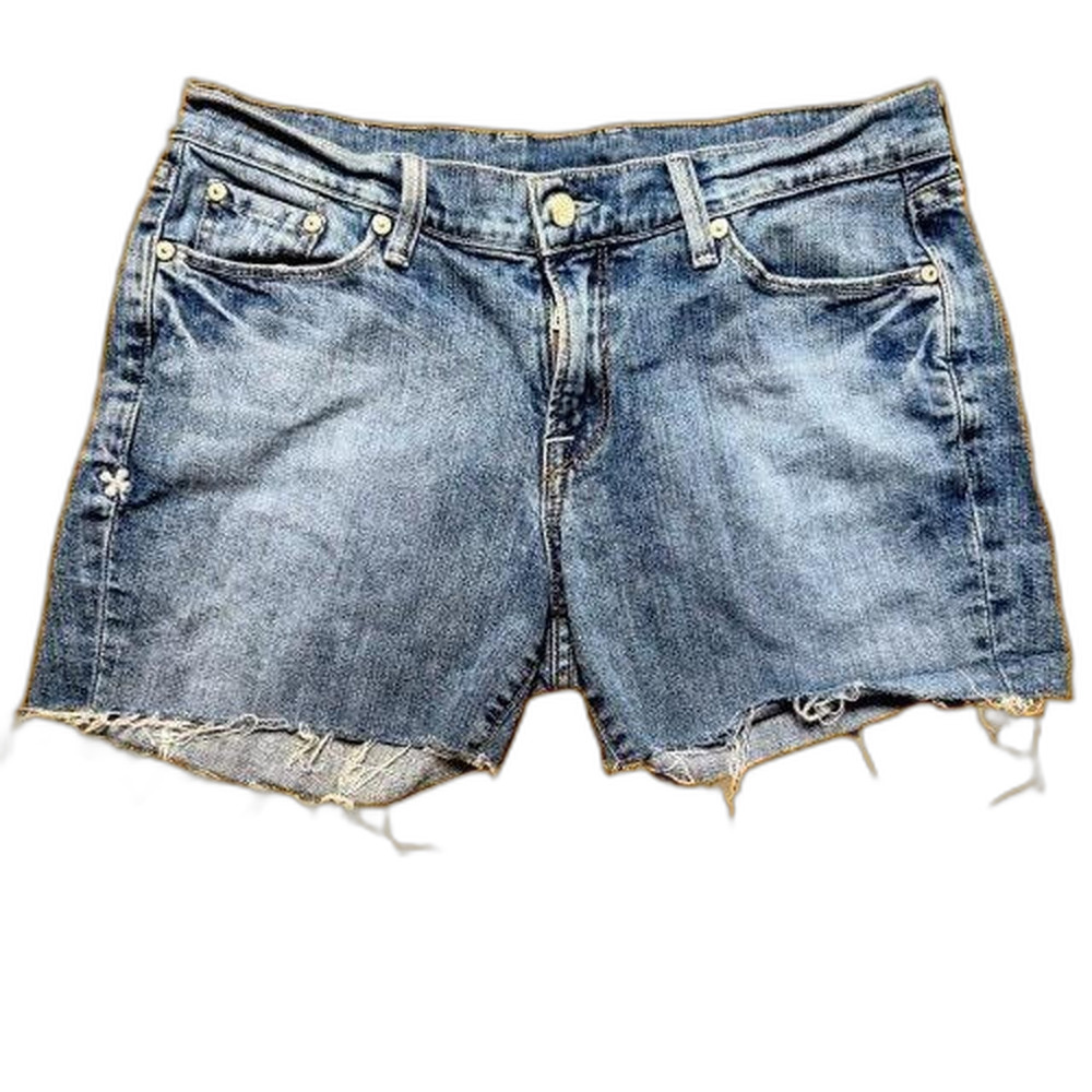 Lucky Brand Denim Cutoff Shorts Women’s Size 6/28 Classic Rider USA Made